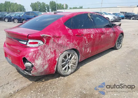 2013 Dodge Dart Sxt from USA, damaged, VIN 1C3CDFBA5DD290152